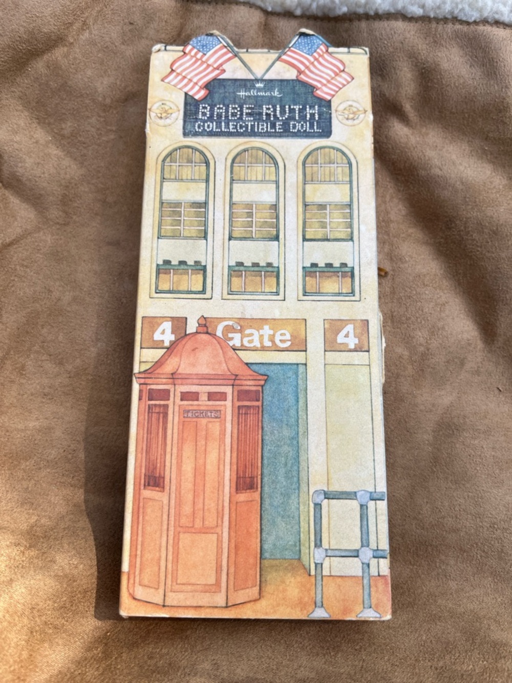1979, Babe Ruth, "Hallmark" Doll w/ Original Box (Scarce / Vintage) Yankees